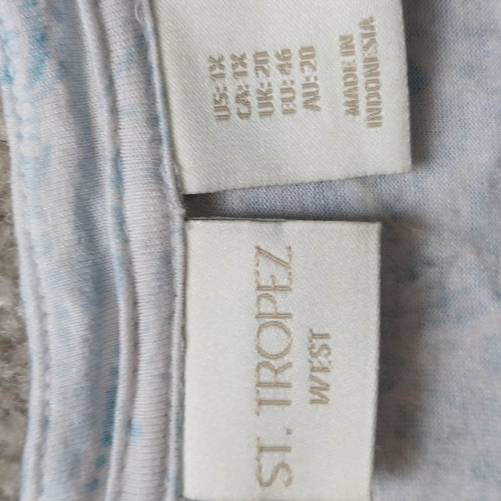 ST TROPEZ WEST SHORT SLEEVE TUNIC - Picture 2 of 5